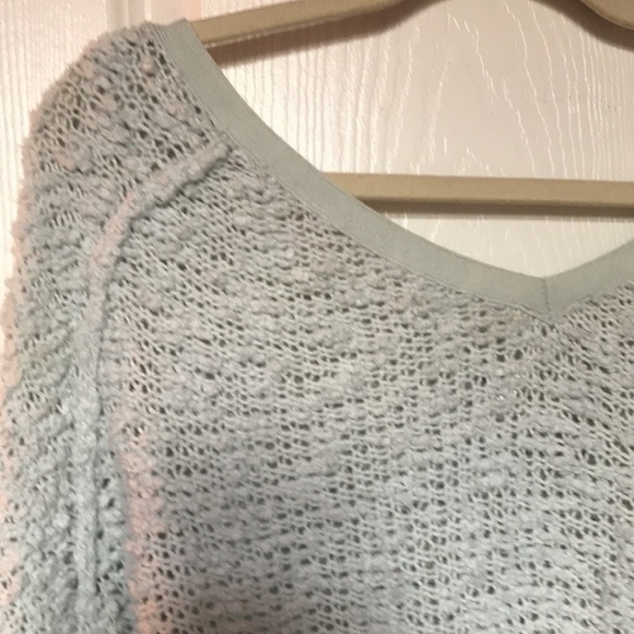 Free people chunky knit sweater top shirt s 4 6 - Picture 3 of 3
